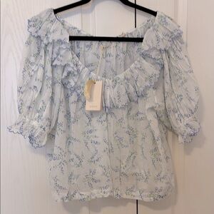 Doen | NWT Samara top blouse S